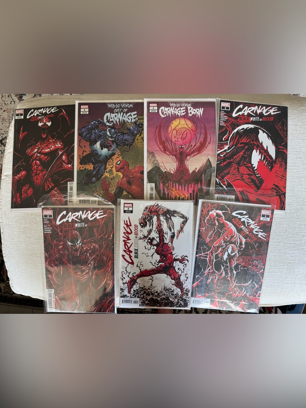 Marvel Carnage Comic Lot of 27 Comics